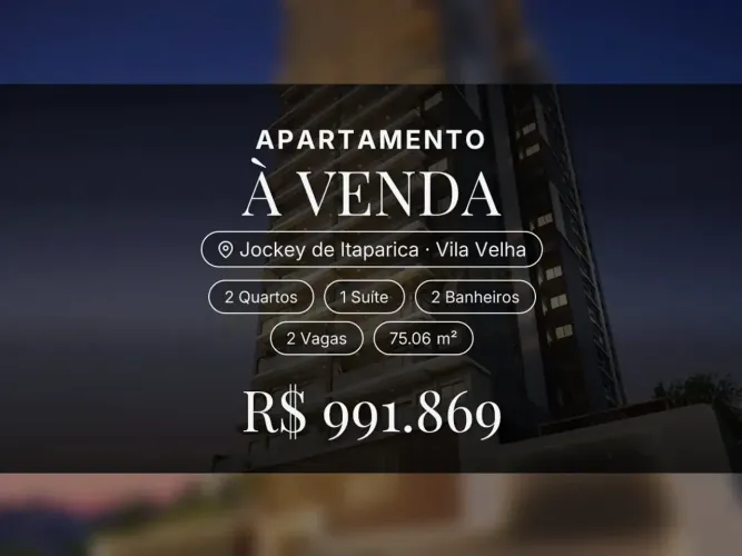 Exclusivo apartamento no Jockey de Itaparica Segurança e Conforto para Você!