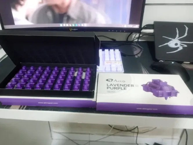 Switch Mecânico Akko Lavender purple