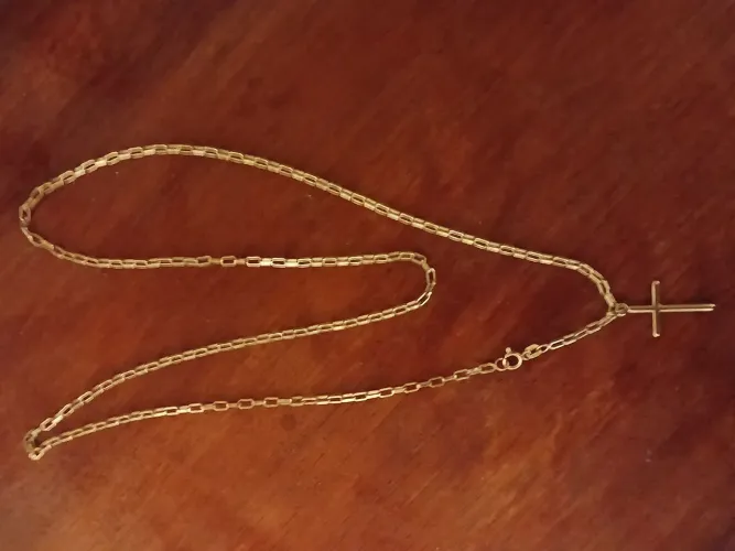 Cordão oueo18k 4.6g cadeado
