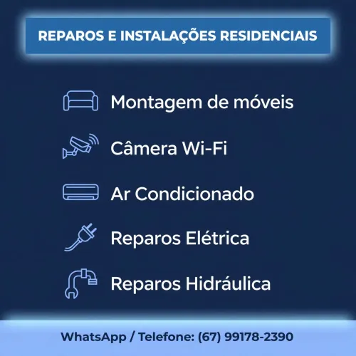 Reparos e instalações residenciais