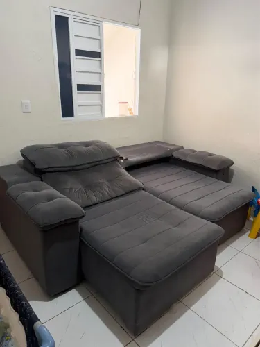Sofá retrátil 2 metros e 40 cm