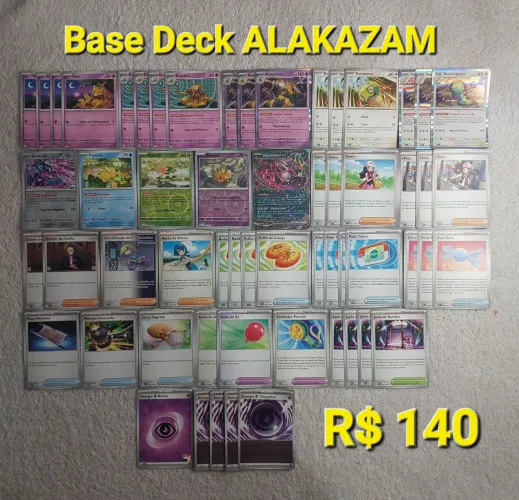 Deck Pokémon Alakazam 