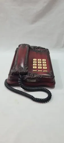 Telefone Retro Vintage Victoria Push Button Pablo Escobar Não Testado 