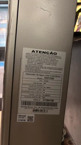 Aquecedor a gás top em perfeito estado pronto para usar