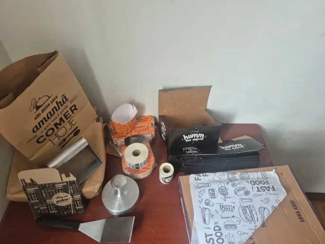 Kit hamburgueria 