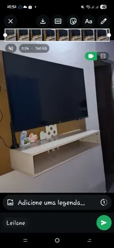 Vendo televisão 43 polegadas seminova funcionando perfeitamente 