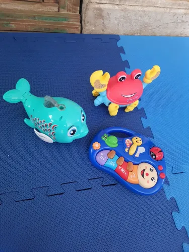 Trio de Brinquedos Infantis