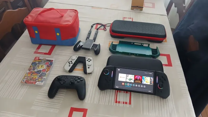 Nintendo Switch 1 OLED + Acessórios