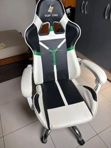 Cadeira Gamer TOPTAG branca