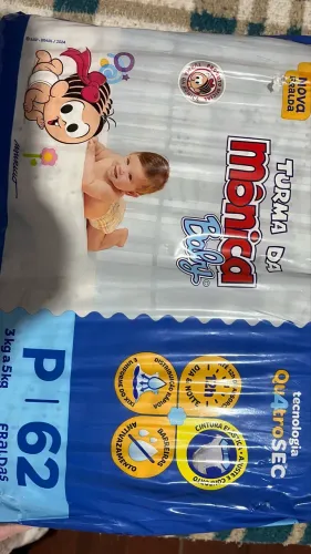 Fralda turma da Mônica P