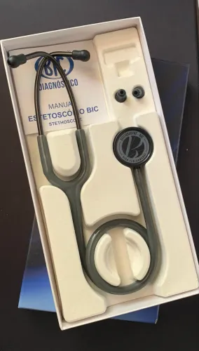 ESTETOSCÓPIO BIC CINZA 