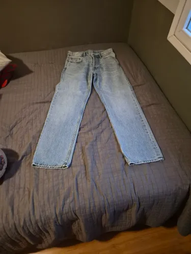 Calça jeans zara reta