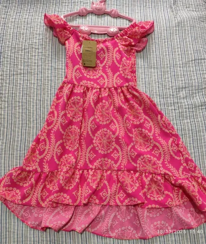 Vestido infantil Sereia 