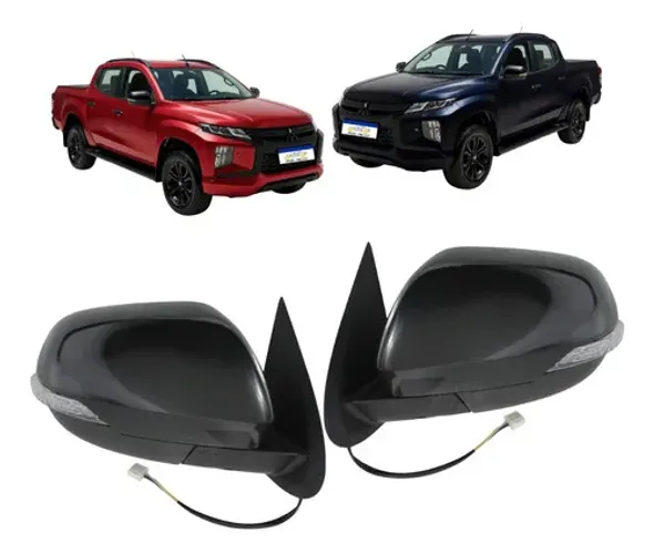Retrovisor Mitsubishi Triton 2021 2022 A 2025 Par C/pisca