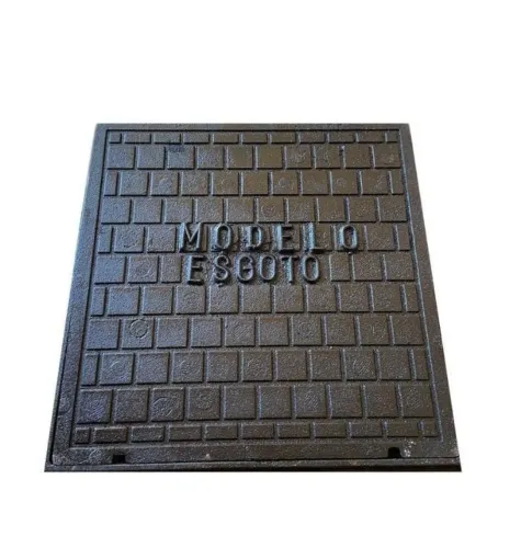 Tampa de ferro fundido