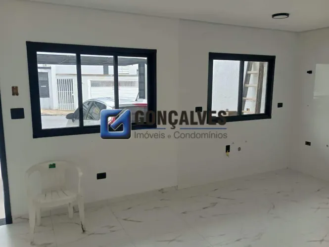 Sobrado Residencial 2 Quartos (1 Suíte) Frente, Vila Camilópolis, Santo André