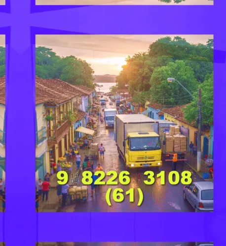 Frete para Águas Claras, Taguatinga e Ceilândia! Transporte rápido e seguro.