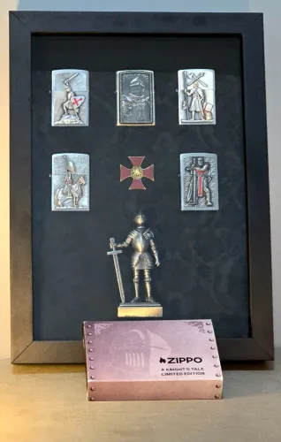 Zippo Cavaleiros Templarios Knight's Tale Coleção 
