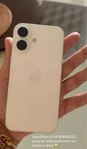 IPHONE 16 128GB SEMINOVO 