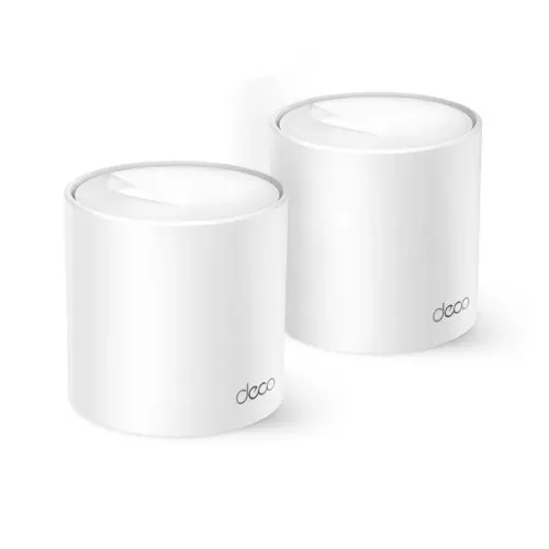 Roteador TP-Link Deco X50, AX3000, WiFi 6, 2402 Mbps, 2 Antenas Internas, Branco - Deco X5