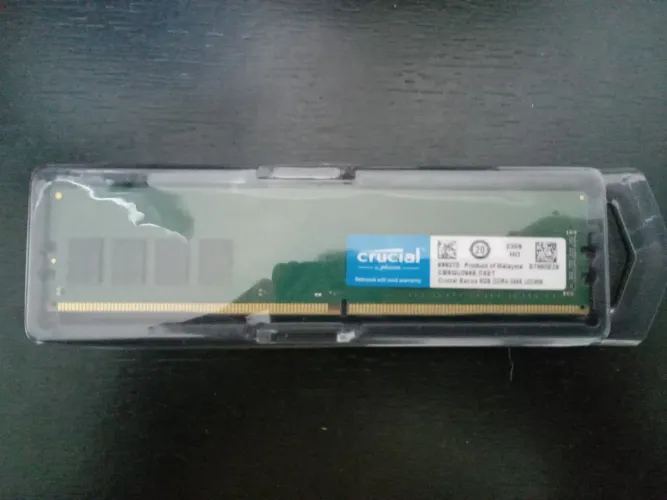 Memória RAM Crucial 8gb DDR4 2666