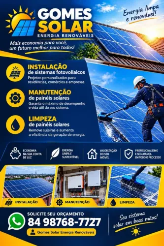 Instalador fotovoltaico disponível 