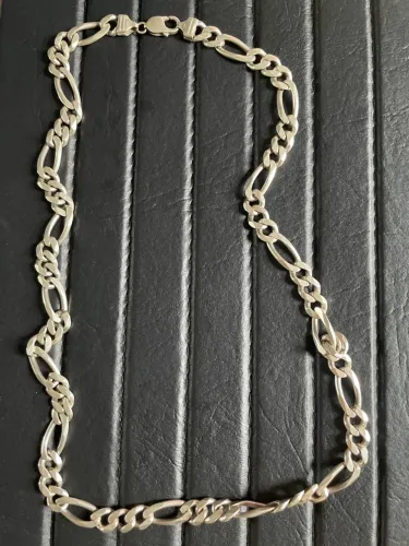 Cordão de prata 925 italiana 124g