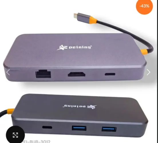 Adaptador de dispositivos 8 em 1