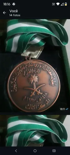 Medalha linda árabe futebol 