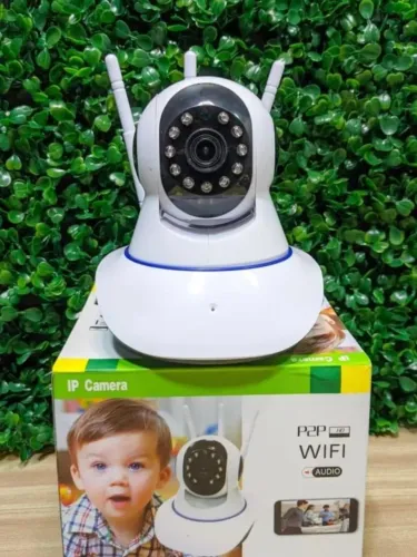 Camera de Segurança IP Wi-fi com Visão Noturna