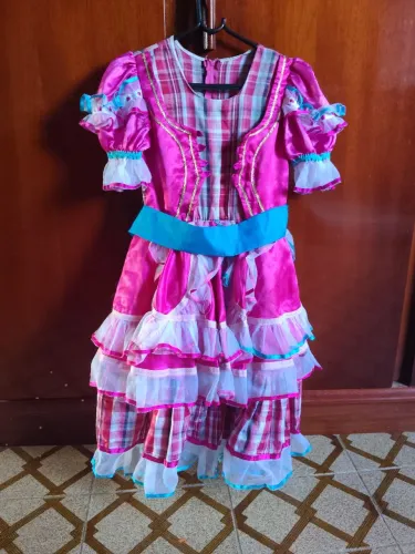 Vestido junino 6/8/10