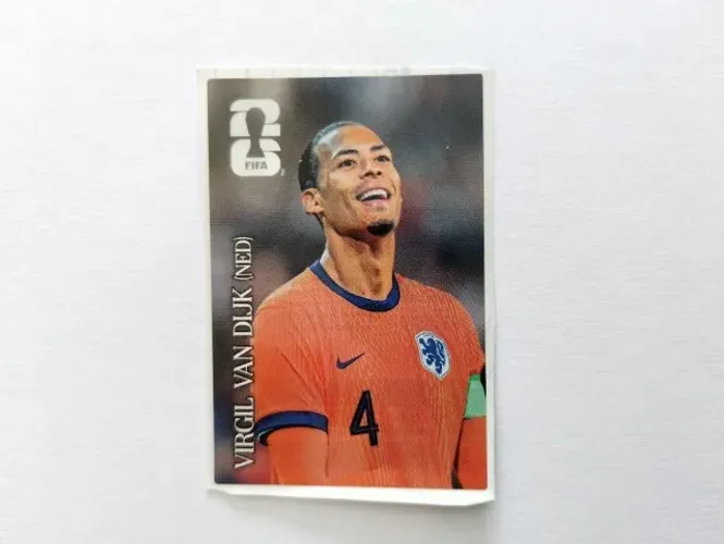 Figurinha Copa 2026 - Van Dijk Holanda