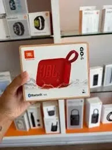 JBL GO 4 Vermelho Lacrada