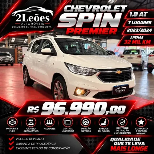Chevrolet Spin Premier 1.8 8V Econo.flex 5P Aut. 2024