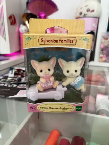 Sylvanian Gêmeos Raposas-do-deserto