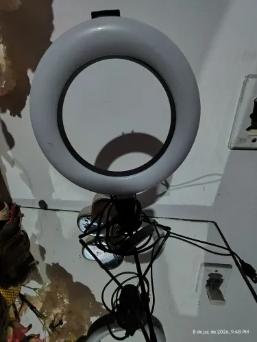 Vendo iluminador de led circular