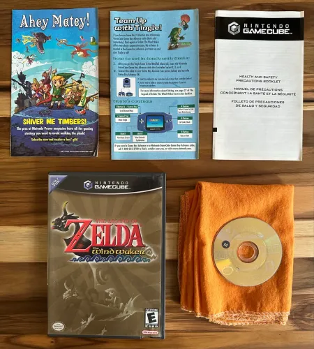 The Legend os Zelda The Wind Waker cib - Nintendo Game Cube