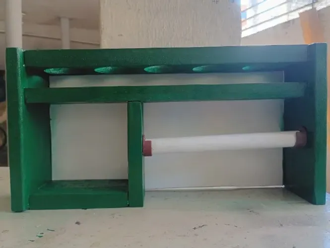 Organizador Suporte para Temperos + Suporte Papel Toalha Decorativo