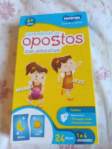 Jogo educativo aprendendo os opostos Toyster