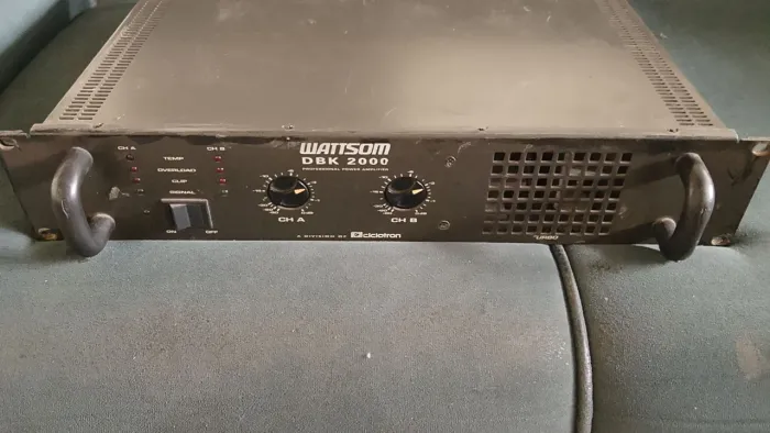 Amplificador Wattson 2000 ciclotron