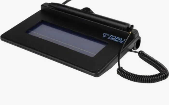 Coletor de Assinatura Digital Topaz T-S460 USB com Caneta