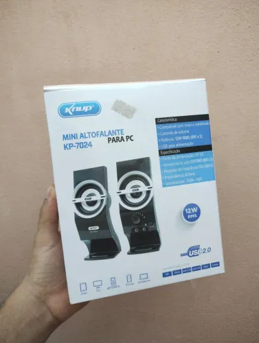 Caixa de som Pc 12w