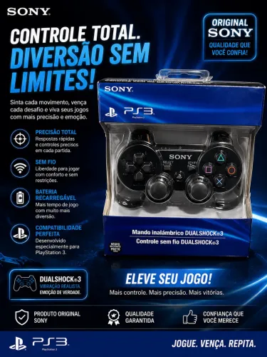 Controle de ps3(novo)