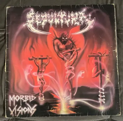 SEPULTURA - MORBID VISIONS - LP