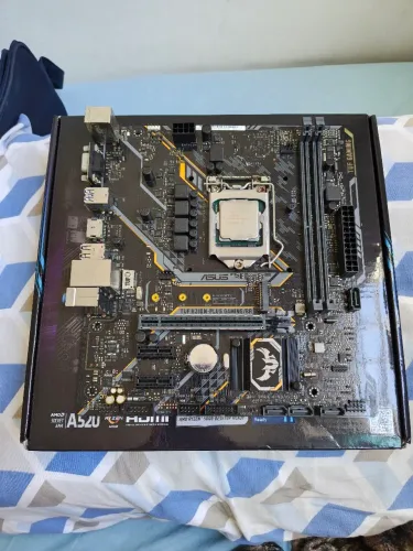 Placa Mãe Asus TUF H310M-Plus Gaming + I5 9400F