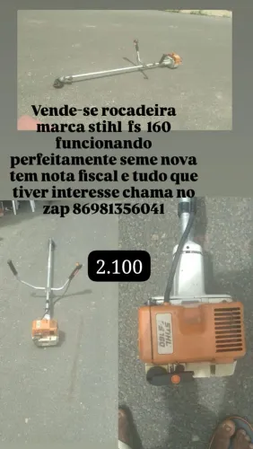 Maquina roçadeira