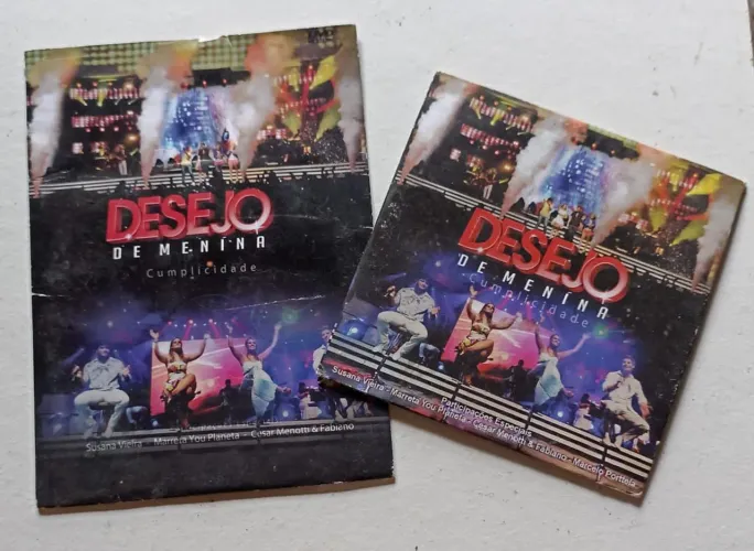 Dvd CD banda Desejo de Menina