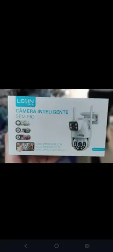 Câmera Ip Duas Lentes Wifi Externa Prova D'água Yoos