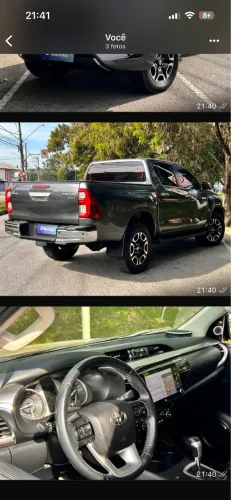 Toyota Hilux SW4 SRX 4X4 2.8 TDI 16V Dies. Aut. 2021
