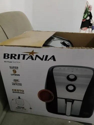 Air Fryer BAF90A 127V, NOVA 400 reais Castanheira 